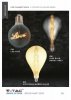 Żarówka LED V-TAC 5W E27 love filament G125 VT-2205 2200K 70lm
